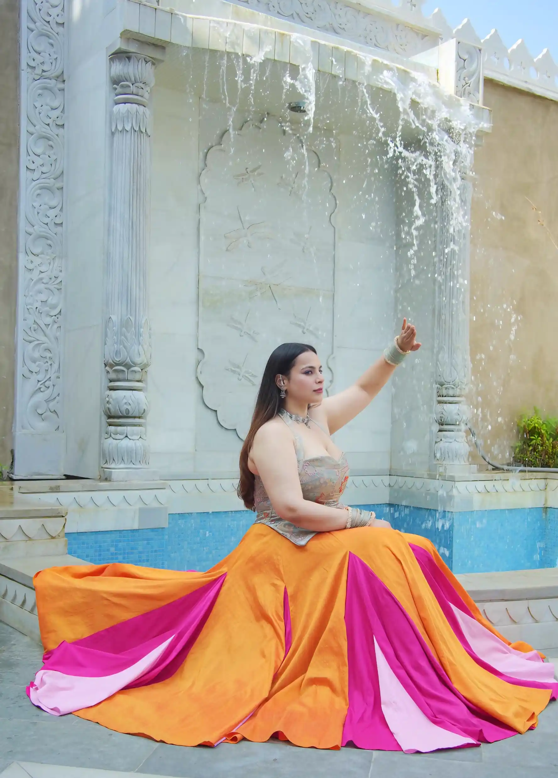 Sundown Sider Lehenga